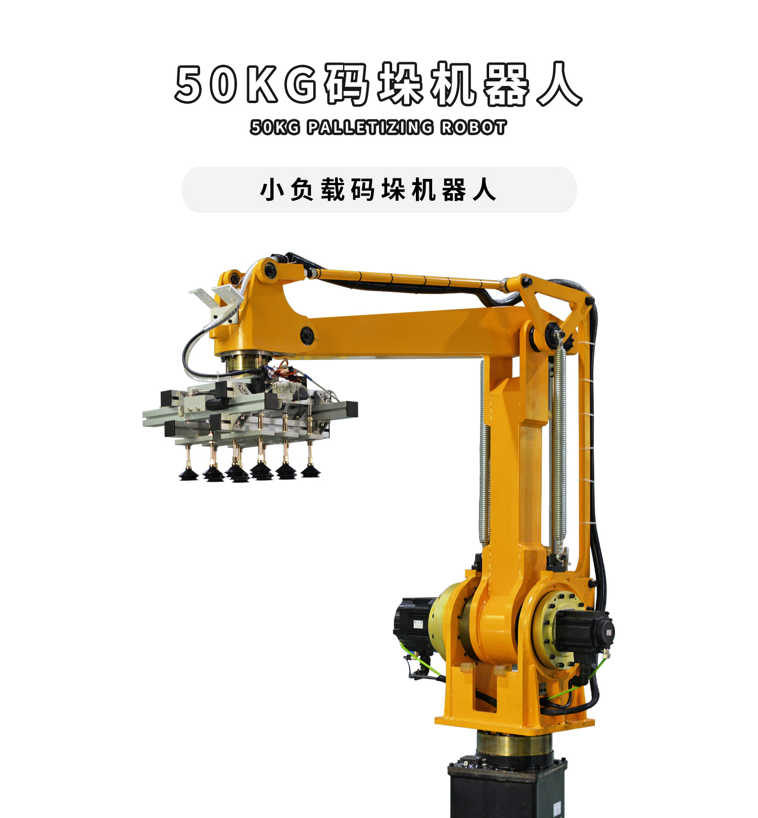50KG碼垛機(jī)器人細(xì)節(jié)展示